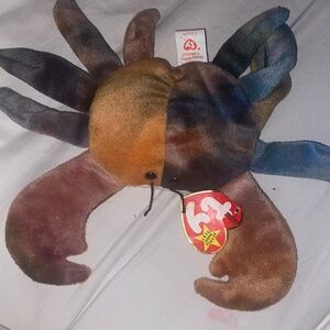 Multicolor Plush Crab Toy